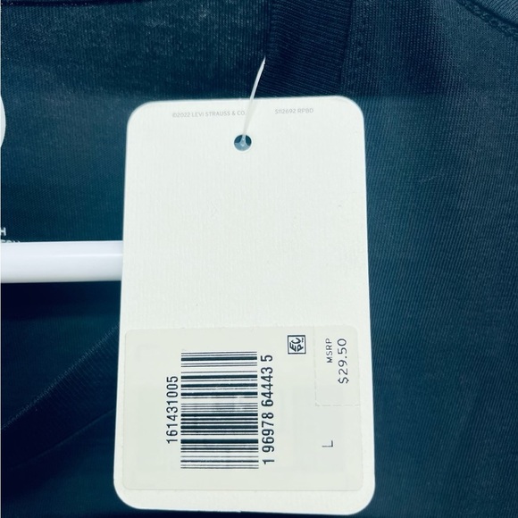 Levi’s Silvertab Men’s Relaxed Pinball Black T-Shirt Size L New - Picture 9 of 9